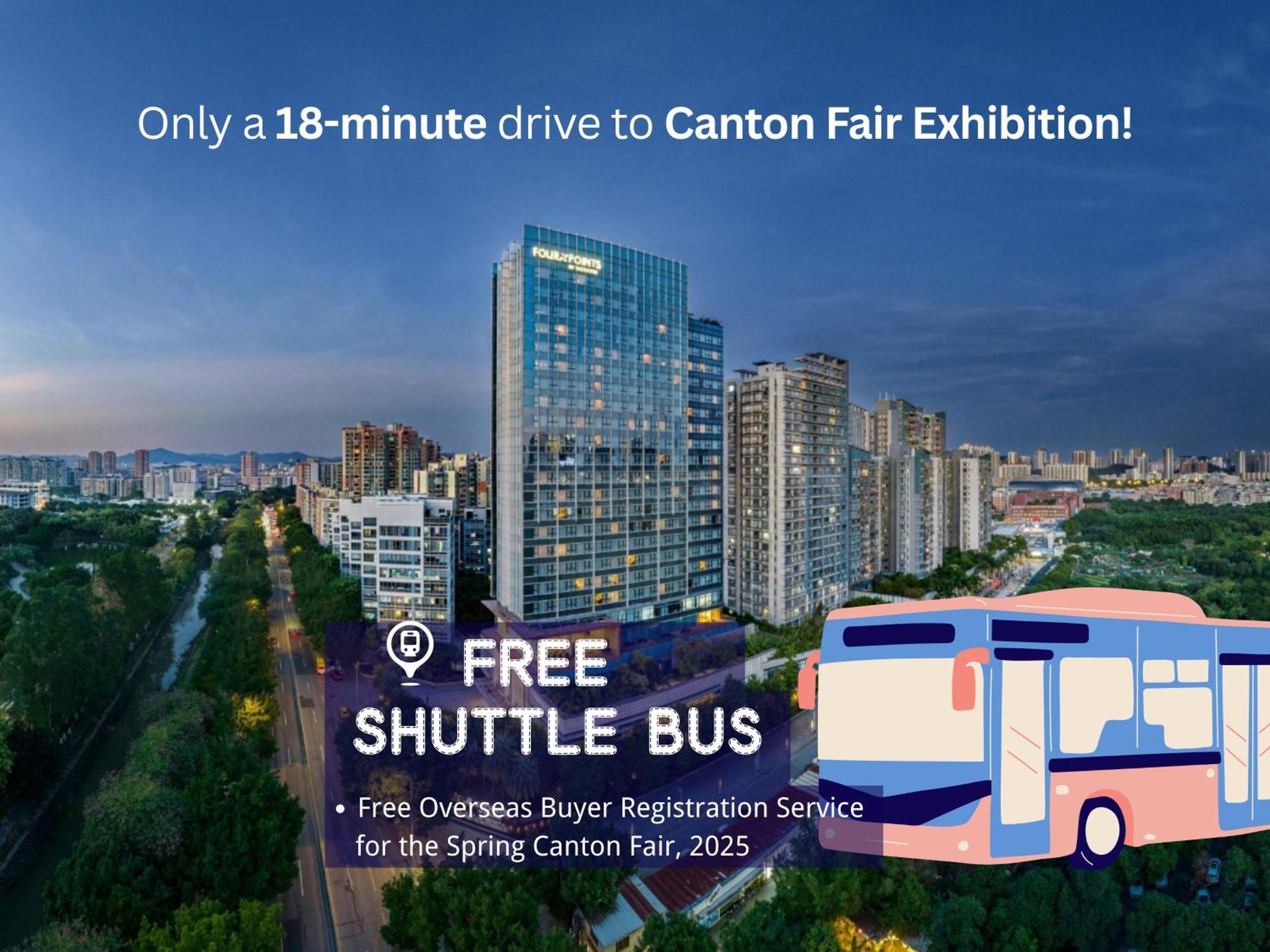 Four Points By Sheraton Guangzhou, Dongpu Tianhe Екстер'єр фото